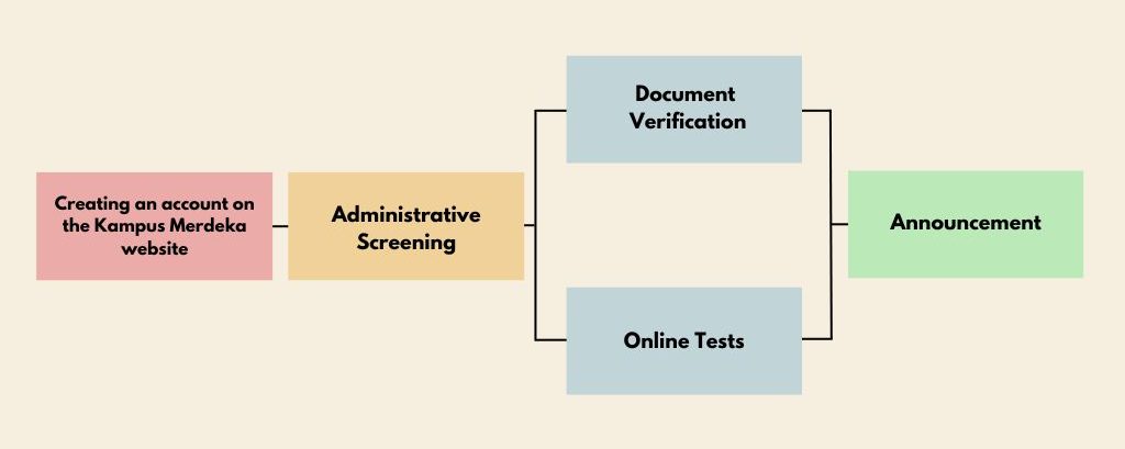 Selection process diagram
