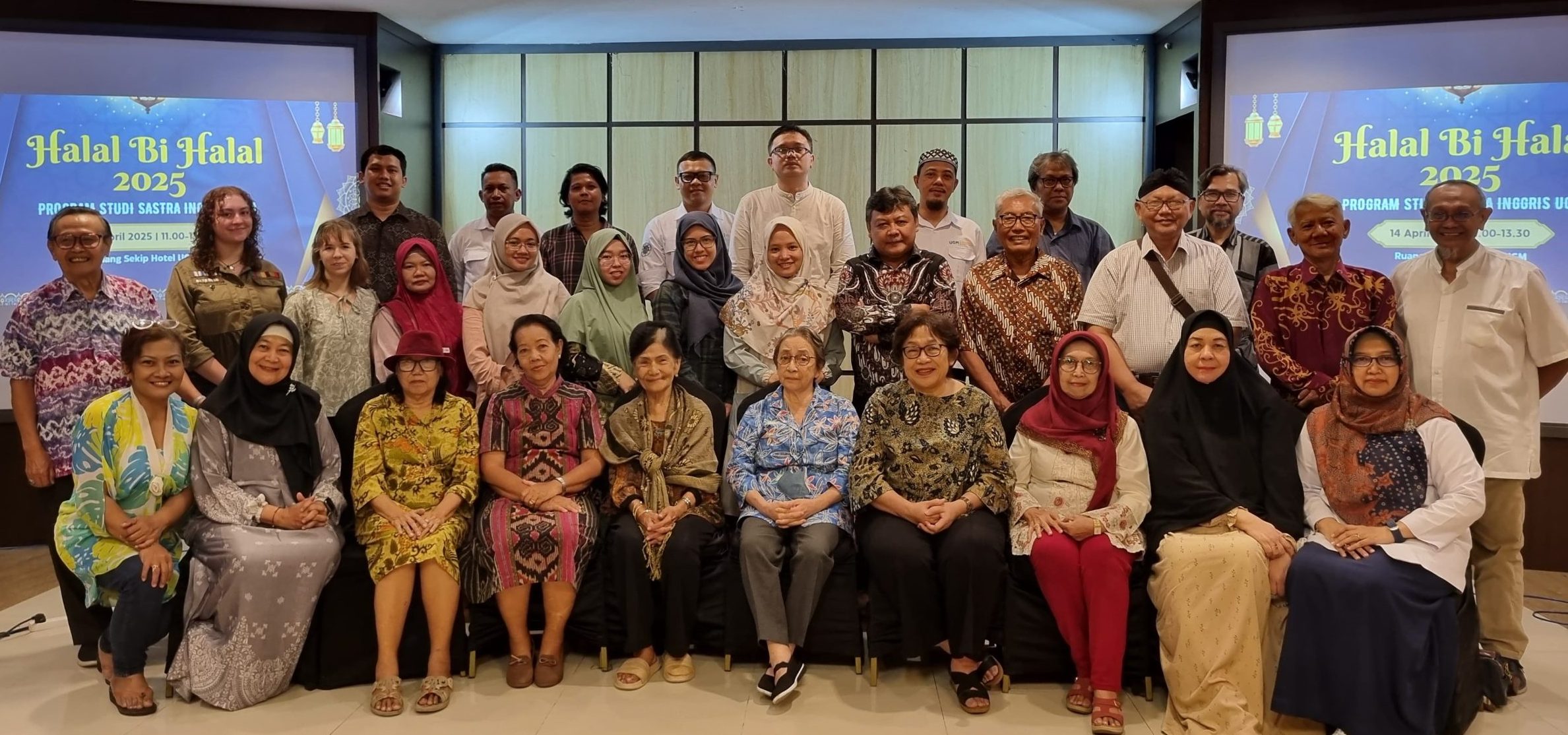 Group photo of lecturers